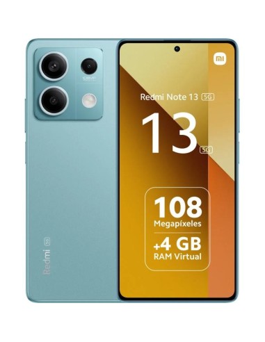 SMARTPHONE XIAOMI REDMI NOTE 13 6.67 FHD+ 8GB/256GB/108MP/NFC/5G BLUE