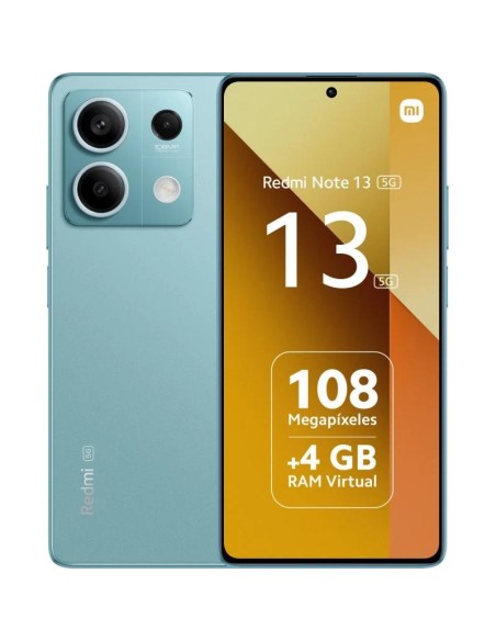 SMARTPHONE XIAOMI REDMI NOTE 13 6.67 FHD+ 8GB/256GB/108MP/NFC/5G BLUE