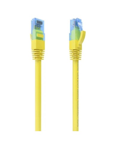 CABLE DE RED CAT.6 UTP 0.25M AISENS YELLOW