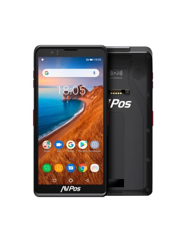 CAPTURADOR PDA AVPOS DC60 6 OCTA/4G/64G/WIFI/BT/NFC/2D/4G/FUNDA ANDROID 12