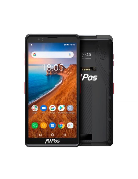 CAPTURADOR PDA AVPOS DC60 6 OCTA/4G/64G/WIFI/BT/NFC/2D/4G/FUNDA ANDROID 12