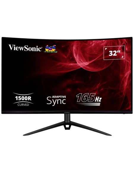 MONITOR GAMING VIEWSONIC 32? 165HZ CURVO MULTIM ERGONOMICO HDMI DP 3YR GAR