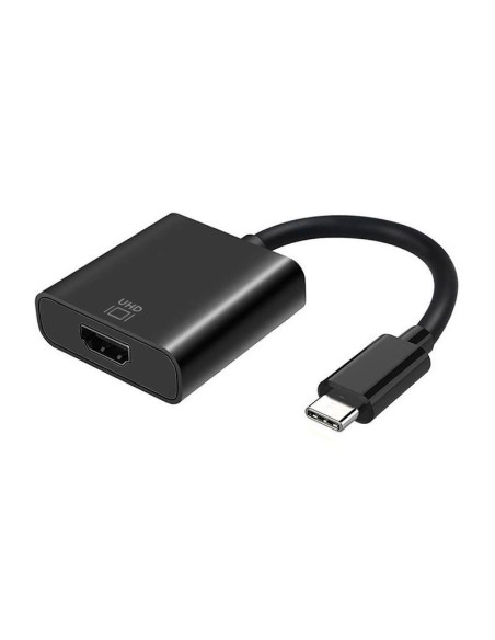 ADAPTADOR AISENS USB-C - HDMI 15CM BLACK