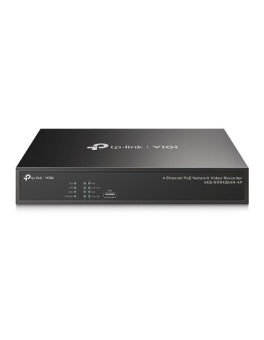 GRABADOR IP NVR TP-LINK VIGI 4 CH IP 1HDD H265+ POE