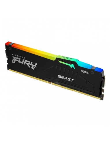 MEMORIA RAM KINGSTON 8GB DDR5 4800MHZ RGB BLACK