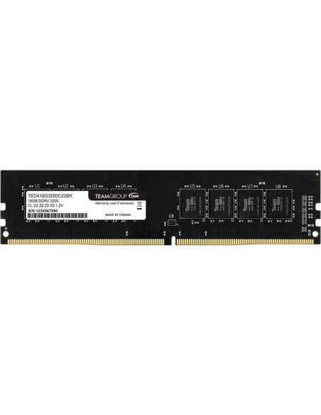 MEMORIA RAM 8GB TEAMGROUP ELITE DDR4 3200MHZ