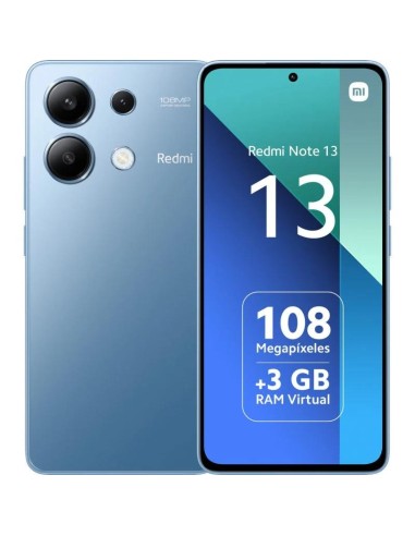 SMARTPHONE XIAOMI REDMI NOTE 13 6.67 FHD+ 6GB/128GB/108MP/NFC/4G BLUE