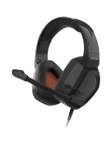 AURICULARES + MICROFONO GAMING KROM KOPA PRO HEADSET MULTIPLATAFORMA BLACK