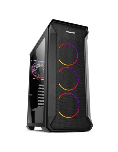 CAJA ORDENADOR GAMING NOX HUMMER QUANTUM ATX ARGB BLACK