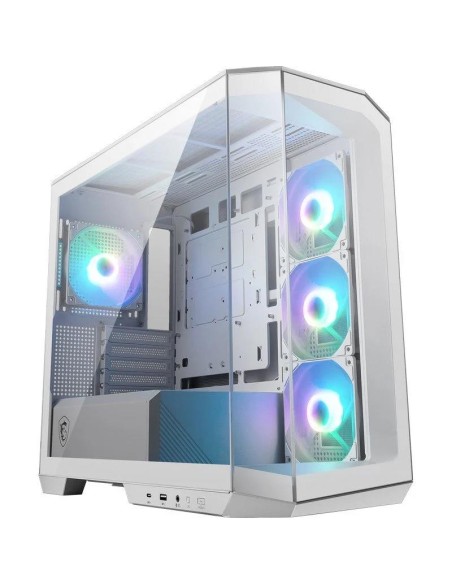 CAJA ORDENADOR GAMING MSI MAG PANO M100R PZ MATX RGB WHITE