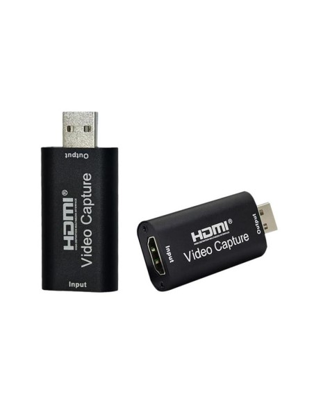 CAPTURADORA DE VIDEO ONEWAY USB HDMI 4K BLACK