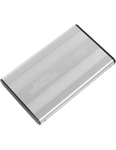 CAJA EXTERNA ONEWAY HDD 2.5 SATA USB 3.0 SILVER