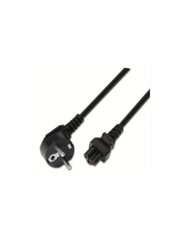 CABLE ALIMENTACION ONEWAY NOTEBOOK TREBOL 1.8M BLACK