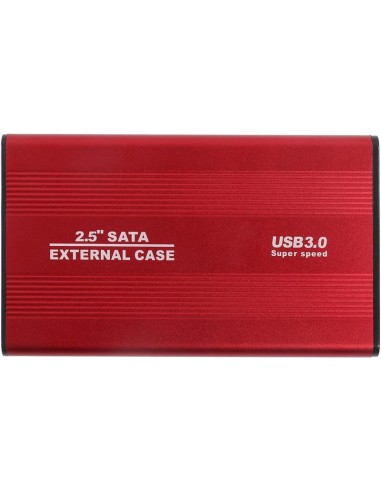 CAJA EXTERNA ONEWAY HDD 2.5 SATA USB 3.0 RED