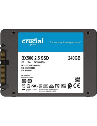 DISCO DURO SSD CRUCIAL 240GB BX500