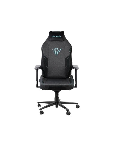 SILLA GAMING PHOENIX TELA MONARCH TALLA XL BLACK/BLUE