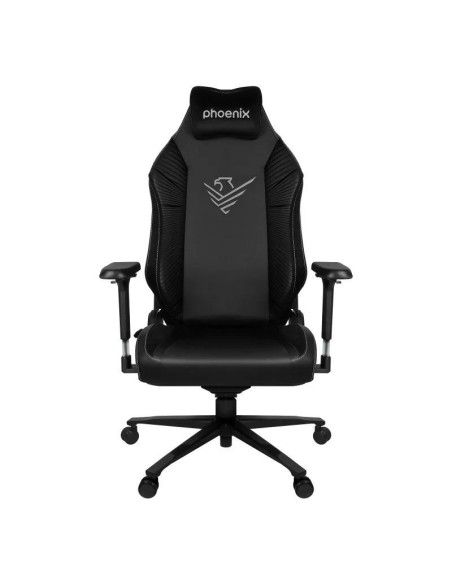 SILLA GAMING PHOENIX CUERO MONARCH TALLA XL BLACK