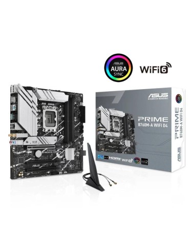 PLACA BASE ASUS B760M-A WIFI D4 M-ATX DDR4 HDMI + DP