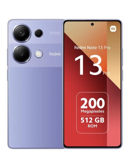 SMARTPHONE XIAOMI REDMI NOTE 13 PRO 6.67 12GB/512G/200MP/NFC/4G PURPLE