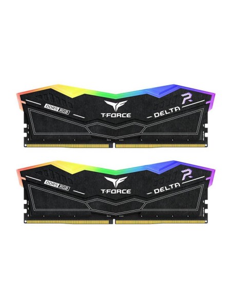 KIT MEMORIA RAM TEAMGROUP DELTA 16GB (2X8GB) DDR5 6000MHZ RGB CL38 BLACK