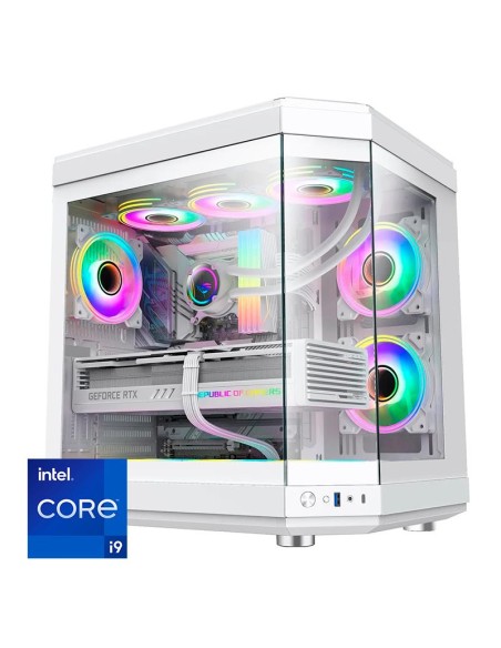 ORDENADOR GAMING HYPE RGB I9 13900K/64 DDR5/2TB NVME/REF.LIQ/850W WHITE