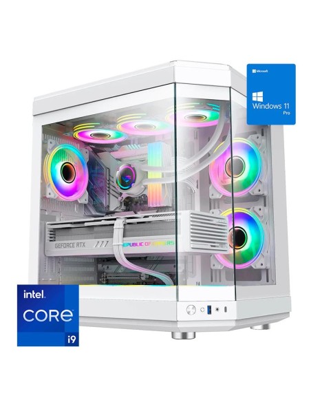 ORDENADOR GAMING HYPE RGB I9 13900K/64 DDR5/2TB NVME/REF.LI/850W/W11P WHITE