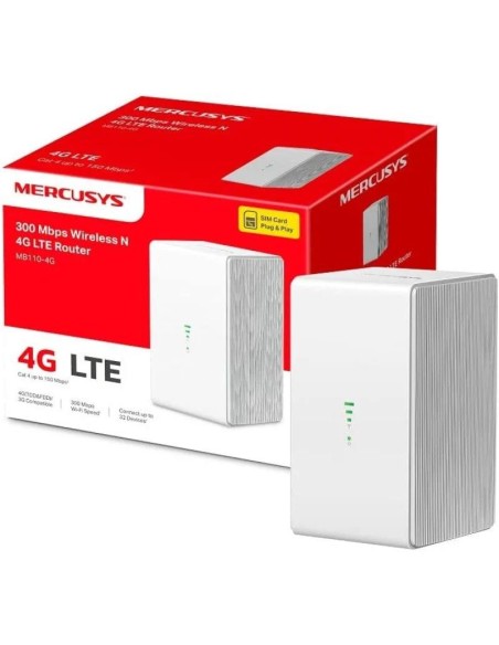 WIRELESS ROUTER MERCUSYS MB130-4G 4G LTE 150MBPS