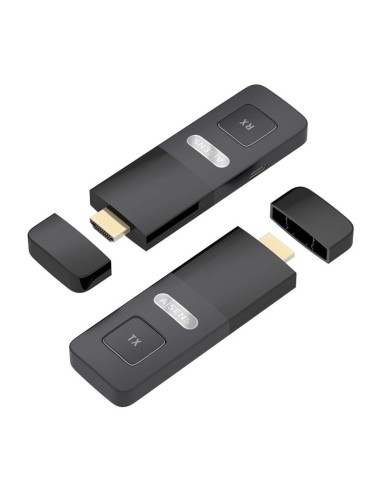 ADAPTADOR AISENS HDMI A HDMI WIRELESS 1080P 30M BLACK