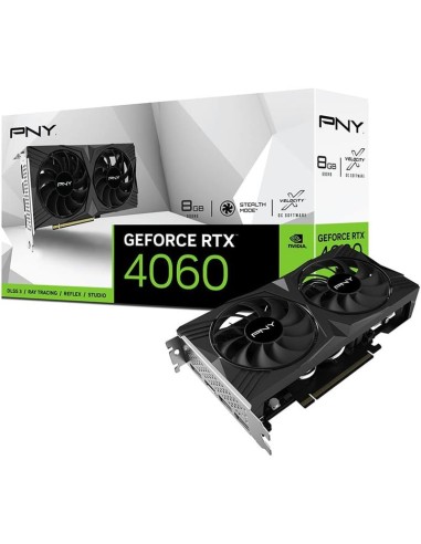 TARJETA DE VIDEO NVIDIA PNY RTX4060 VERTO 8GB GDRR6 PCIE