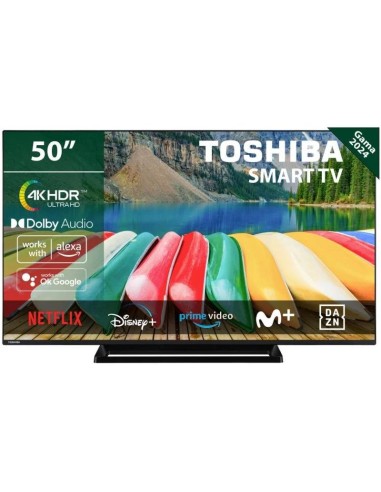 TELEVISOR TOSHIBA 50 LED UHD 4K USB SMART TV VIDAA WIFI BLUETOOTH HOTEL