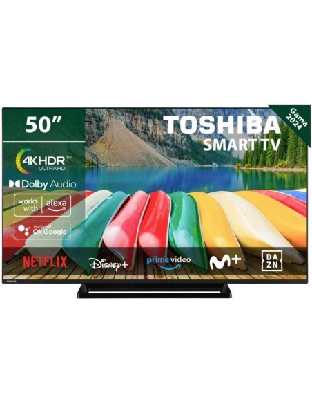 TELEVISOR TOSHIBA 50 LED UHD 4K USB SMART TV VIDAA WIFI BLUETOOTH HOTEL