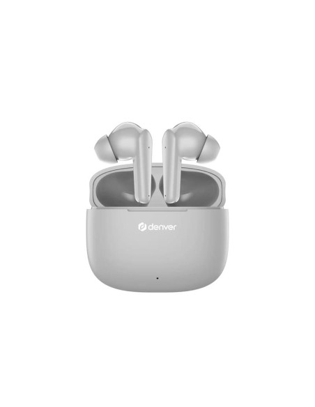 AURICULARES DENVER TWE-4GR BLUETOOTH WIRELESS GREY