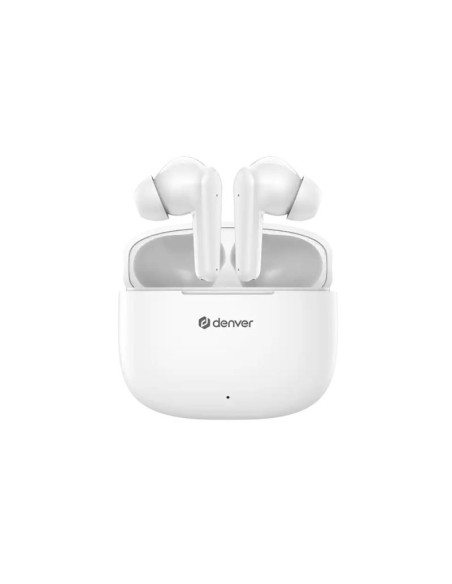 AURICULARES DENVER TWE-48W BLUETOOTH WIRELESS WHITE