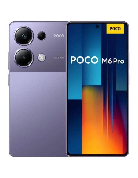 SMARTPHONE XIAOMI POCO M6 PRO FHD+ 6.67 8GB/256GB/64MP/NFC/4G PURPLE