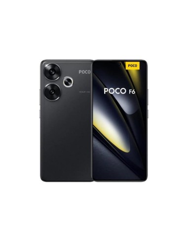 SMARTPHONE XIAOMI POCO F6 6.67 1.5K SNAPDRAGON 8GB/256GB/50MP/5G BLACK