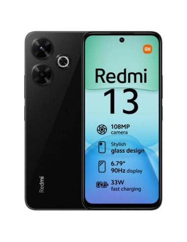 SMARTPHONE XIAOMI REDMI 13 6.79 6GB/128GB/108MP/NFC/4G BLACK