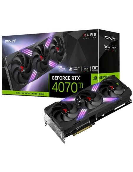 TARJETA DE VIDEO NVIDIA PNY RTX4070TI SUPER 16GB GAMING VERTO OC GDDR6 PCIE