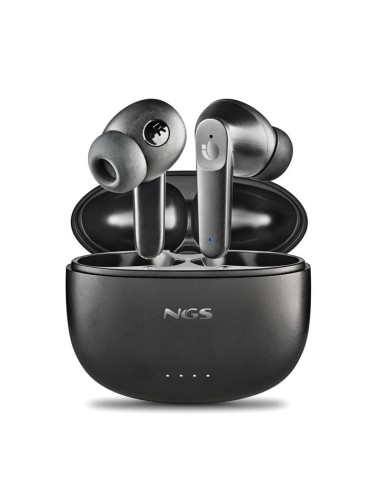 AURICULARES NGS HUSH IN EAR ANC/ENC BLUETOOTH BLACK