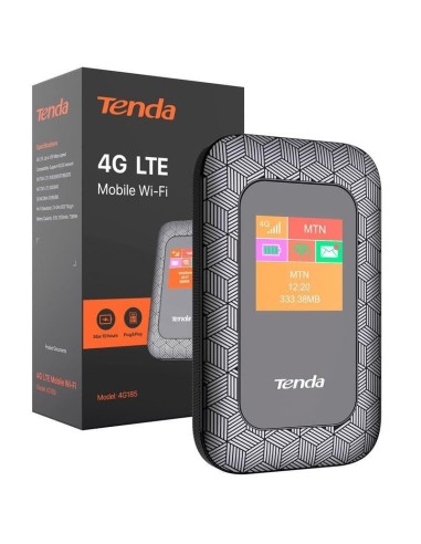 WIRELESS ROUTER PORTABLE TENDA WIFI 4G LTE 150MBPS V4.0 CON PANTALLA