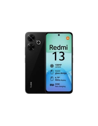 SMARTPHONE XIAOMI REDMI 13 6.79 8GB/256GB/108MP/NFC/4G BLACK