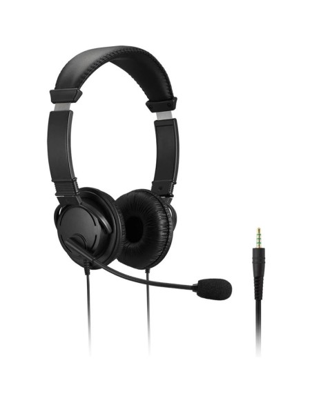 AURICULARES + MICROFONO KENSINGTON K33065WW USB BLACK