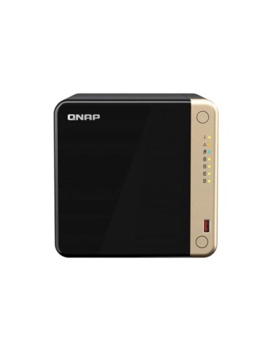 UNIDAD NAS QNAP TS-464-8G RJ45 8GB 4 BAHIAS BLACK