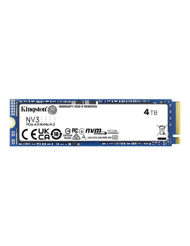 DISCO DURO SSD KINGSTON NV3 4TB M2 NVME PCIE 4.0 M.2 2280