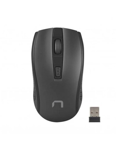 RATON NATEC JAY 2 1600DPI WIRELESS BLACK