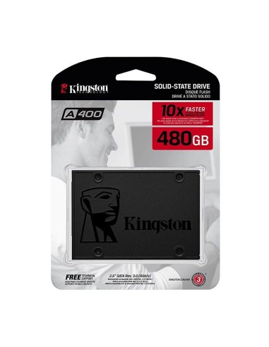 DISCO DURO SSD KINGSTON 480GB SSDNOW SA400