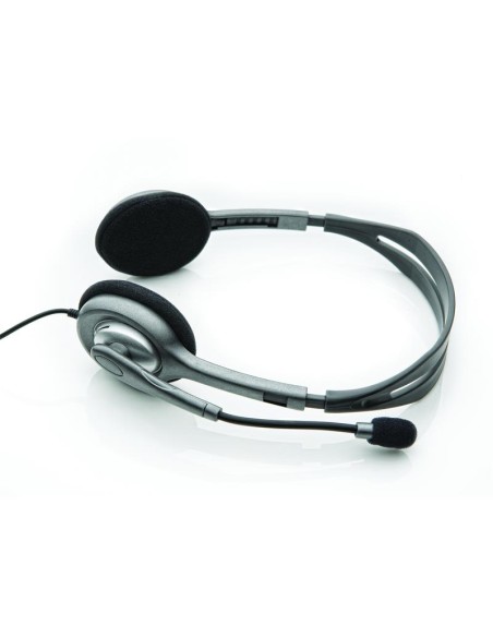 AURICULARES + MICROFONO LOGITECH H110 BLACK