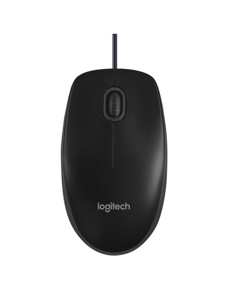 RATON LOGITECH B100 USB BLACK