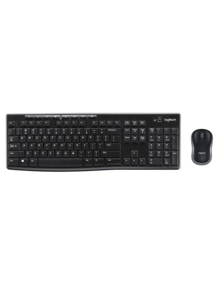 TECLADO + RATON LOGITECH MK270 WIRELESS BLACK