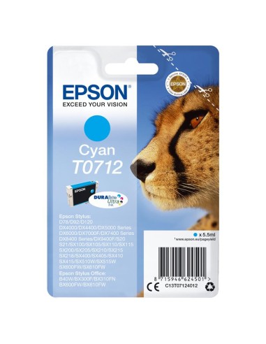 TINTA EPSON C13T07124012 T0712 CYAN