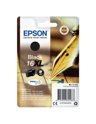 TINTA EPSON C13T16314012 T1631 BLACK 16XL